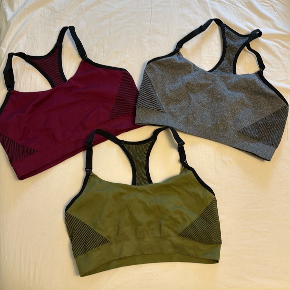 Auden nursing bras razor back